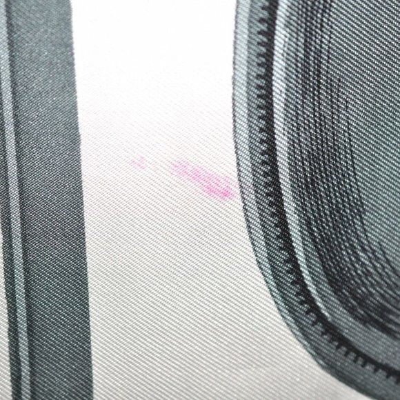 Authentic HERMES Carre 90 Scarf "BRIDES de GALA par" Silk Red - Picture 10 of 12